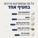 חטיף לתמיכה וחיזוק המפרקים
