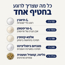 כל מה שצריך לרוגע בחטיף אחד
